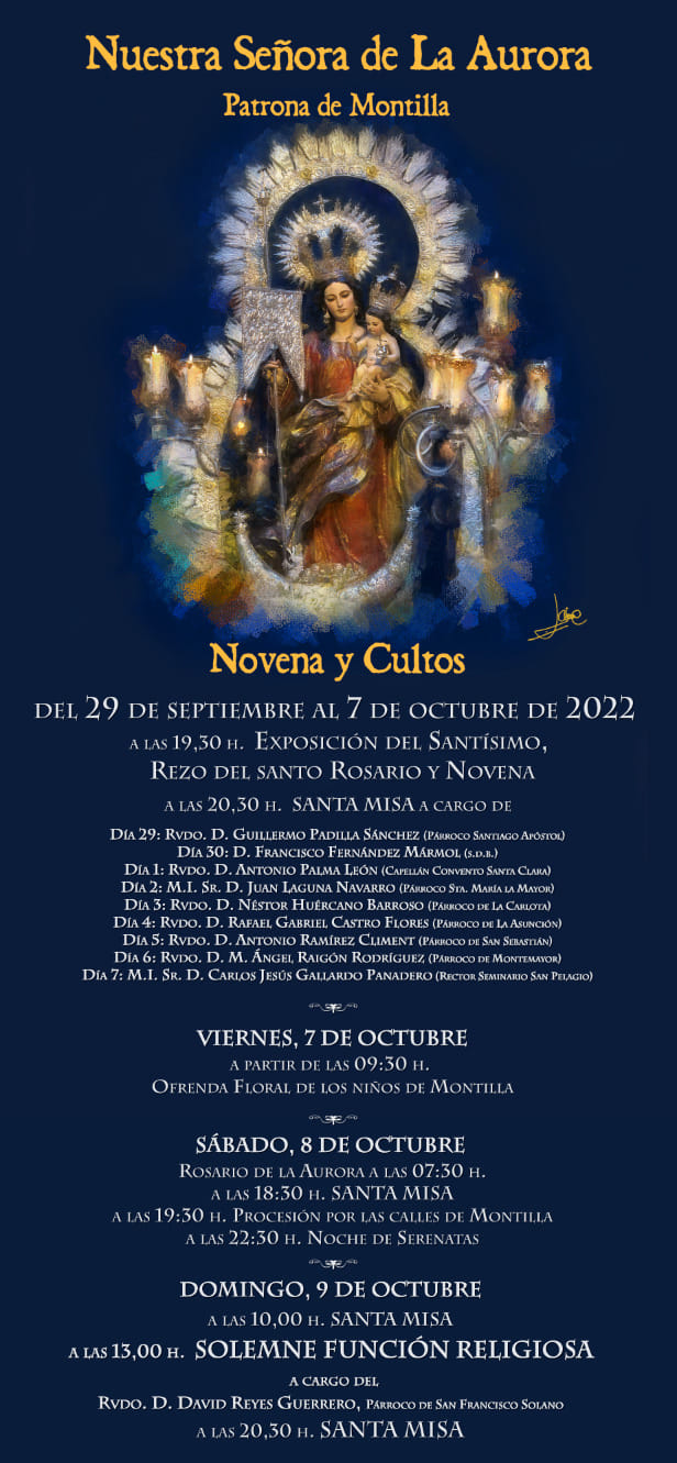 Festividad de Nuestra Señora de la Aurora  